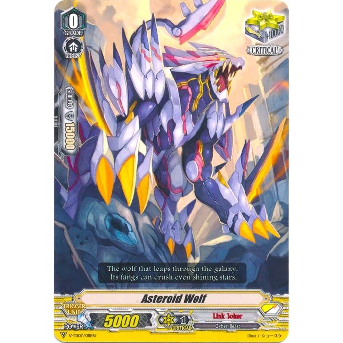 Image for Asteroid Wolf (V-TD07/011EN) (V-TD07) - Cardfight Vanguard