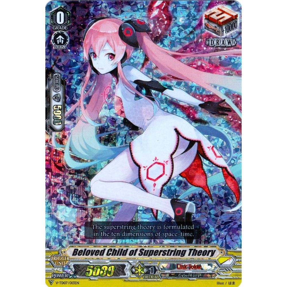 Image for Beloved Child of Superstring Theory (RRR Foil) (V-TD07/013EN) (V-TD07) - Cardfight Vanguard