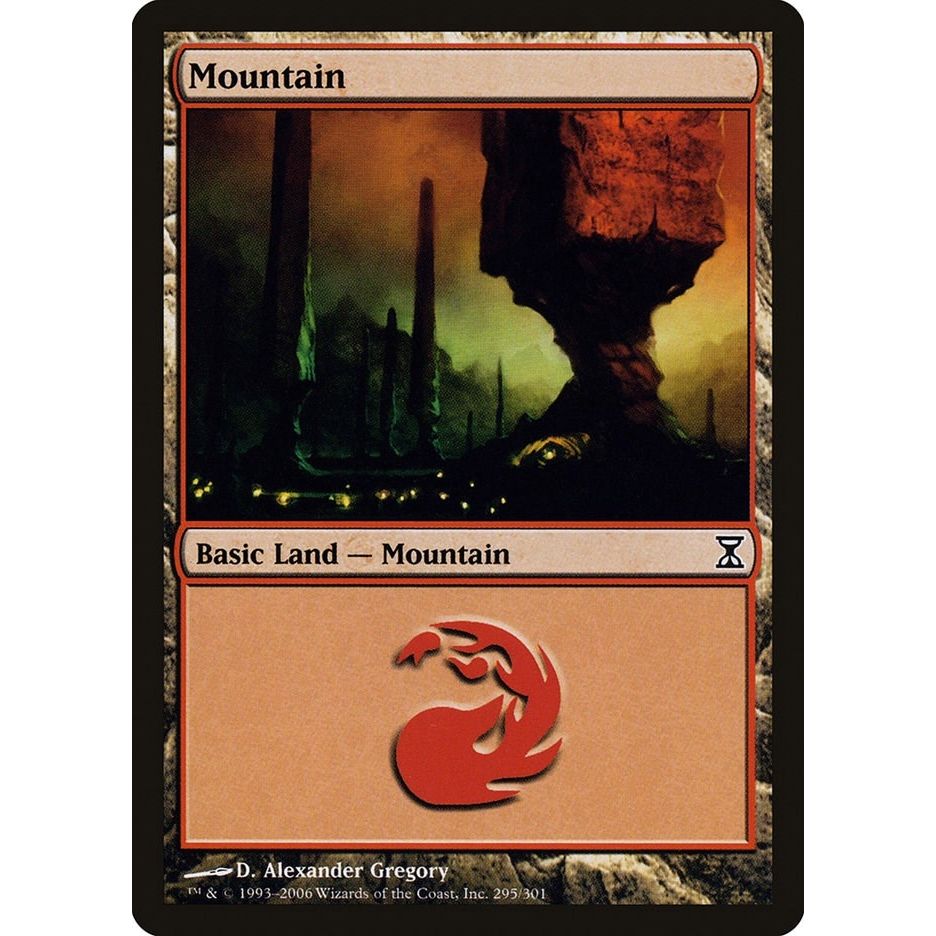 Image for Mountain (295) (295) (TSP) - Magic: The Gathering