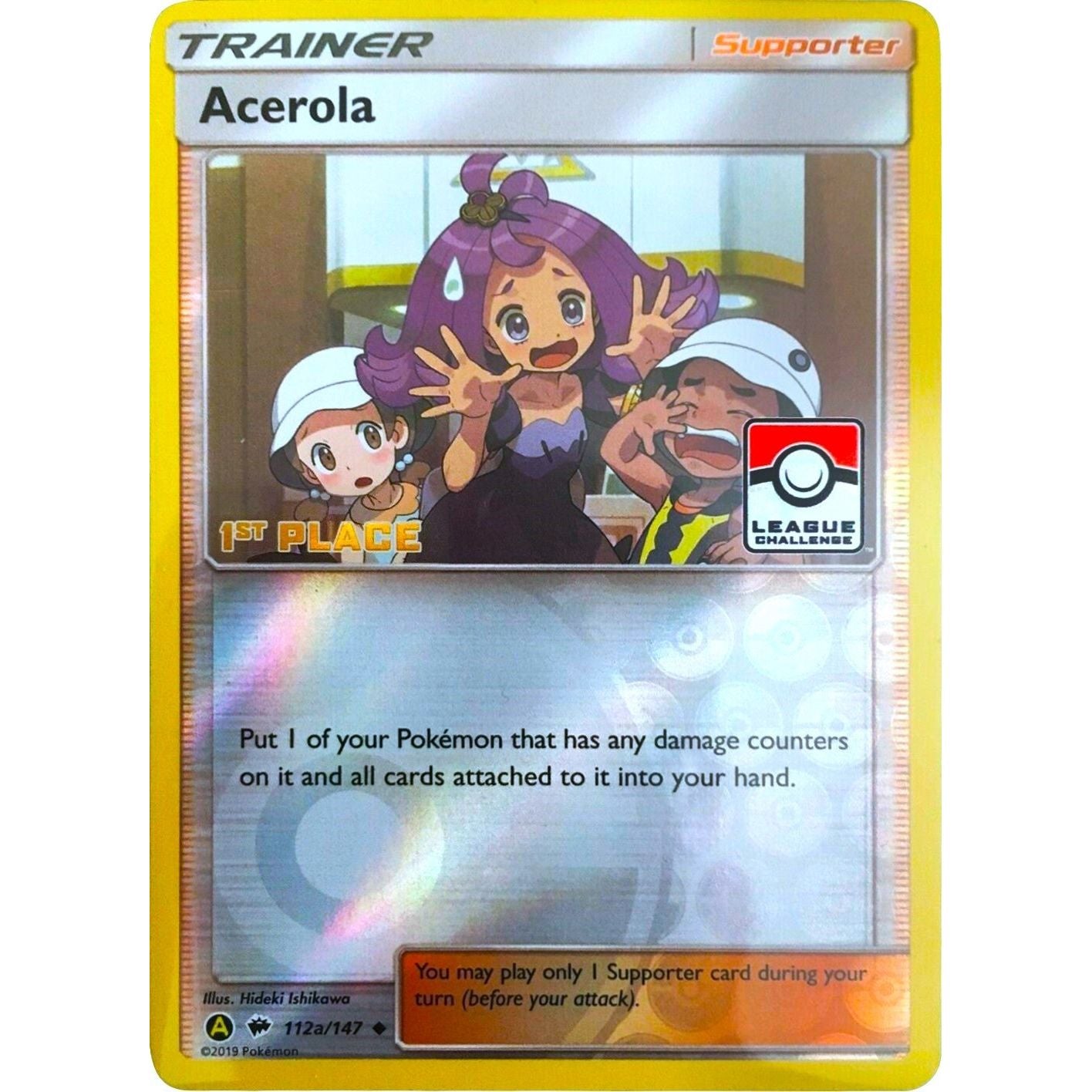 Image for Acerola - 112a/147 (League Challenge) [1st Place] (112a/147) (PR) - Pokemon