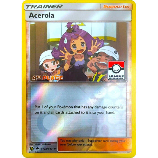 Image for Acerola - 112a/147 (League Challenge) [4th Place] (112a/147) (PR) - Pokemon