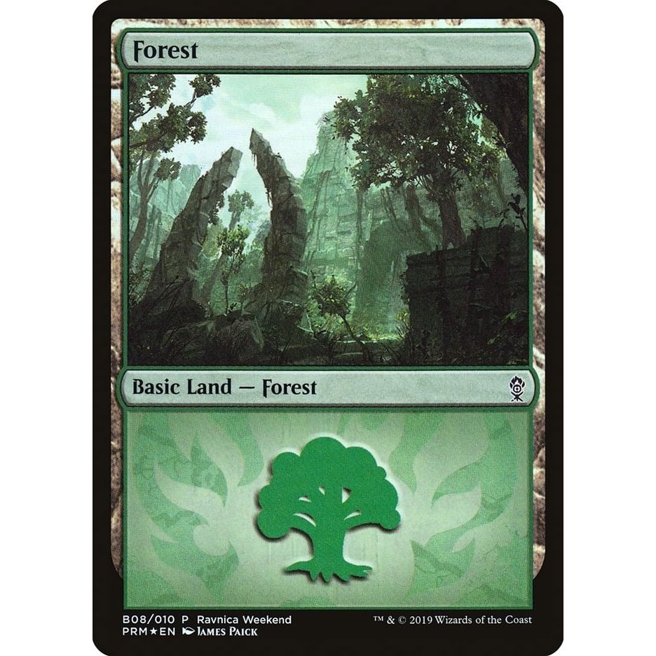 Image for Forest - Gruul (B08) (8) (LARP) - Magic: The Gathering