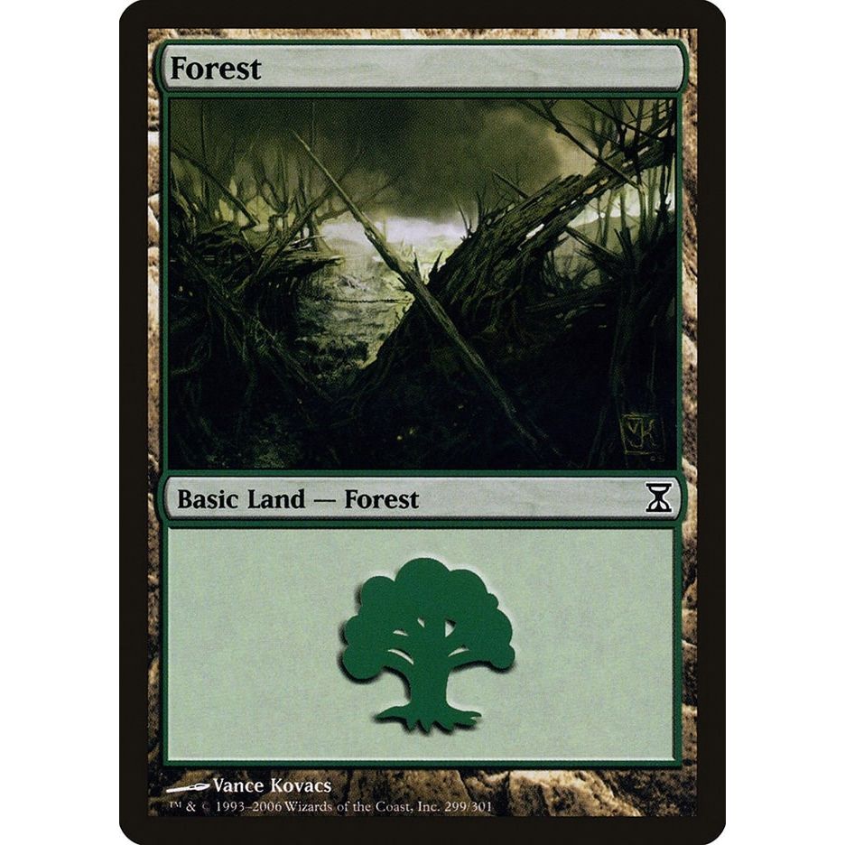 Image for Forest (299) (299) (TSP) - Magic: The Gathering
