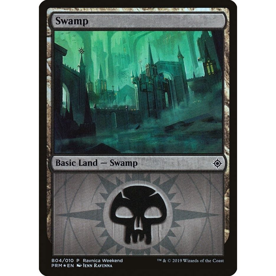 Image for Swamp - Orzhov (B04) (4) (LARP) - Magic: The Gathering
