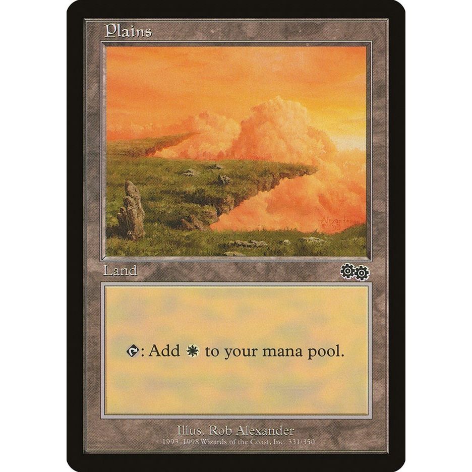 Image for Plains (331) (331) (USG) - Magic: The Gathering