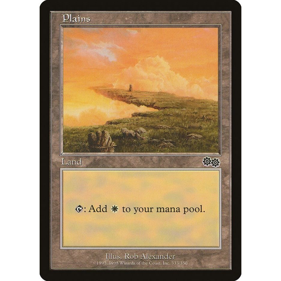Image for Plains (333) (333) (USG) - Magic: The Gathering