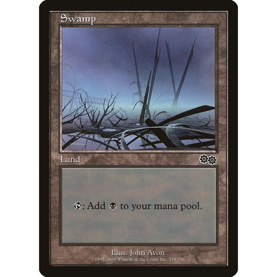 Image for Swamp (339) (339) (USG) - Magic: The Gathering