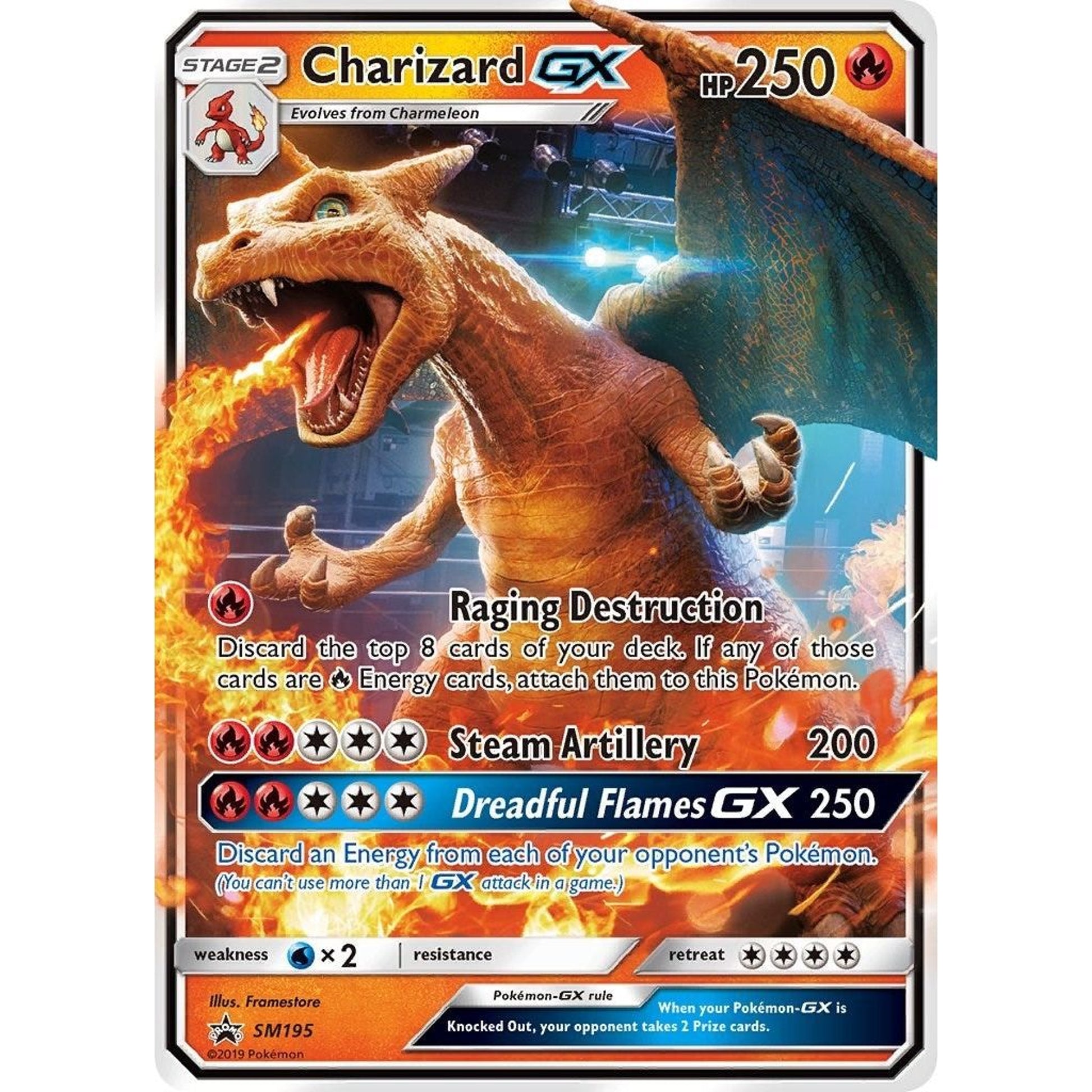 Image for Charizard GX - SM195 (SM195) (SMP) - Pokemon