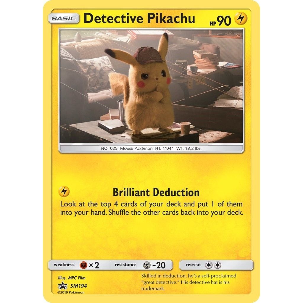 Image for Detective Pikachu - SM194 (SM194) (SMP) - Pokemon