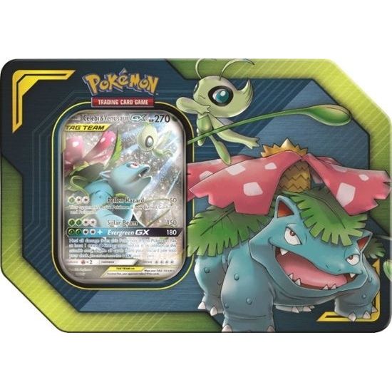 Image for TAG TEAM Tin [Celebi & Venusaur GX] - Pokemon