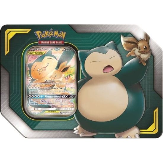 Image for TAG TEAM Tin [Eevee & Snorlax GX] - Pokemon