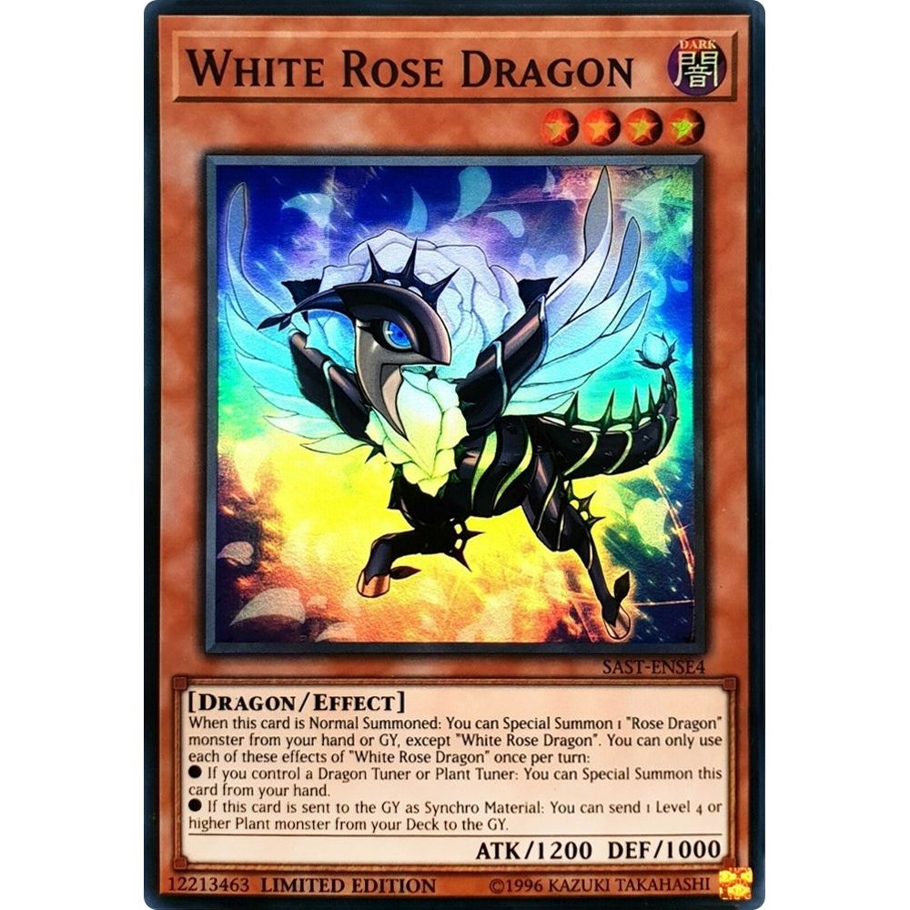 Image for White Rose Dragon (SAST-ENSE4) (SAST) - YuGiOh