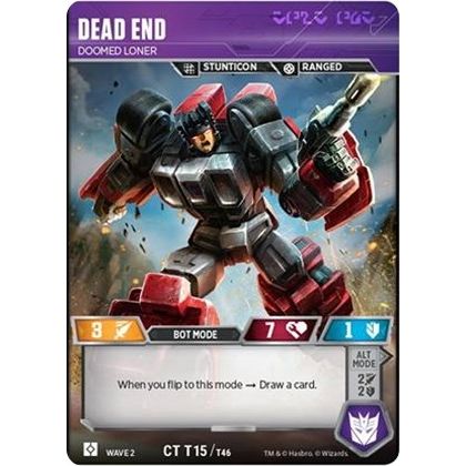 Image for Dead End - Doomed Loner (15) (TRW2) - Transformers TCG