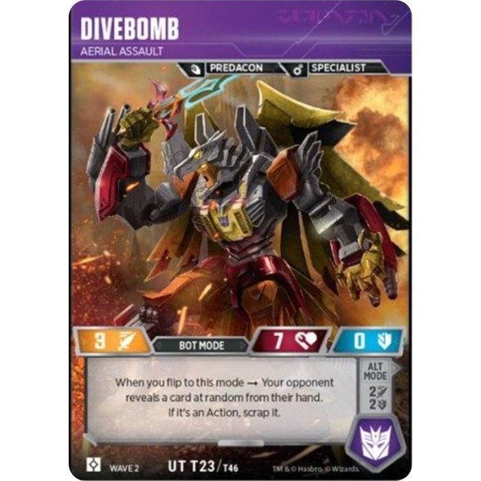 Image for Divebomb - Aerial Assualt (23) (TRW2) - Transformers TCG