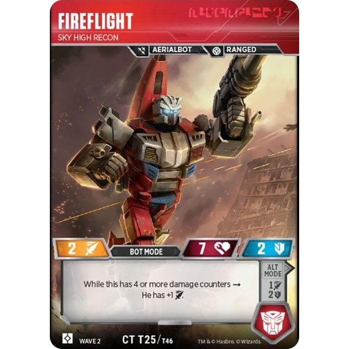 Image for Fireflight - Sky High Recon (25) (TRW2) - Transformers TCG