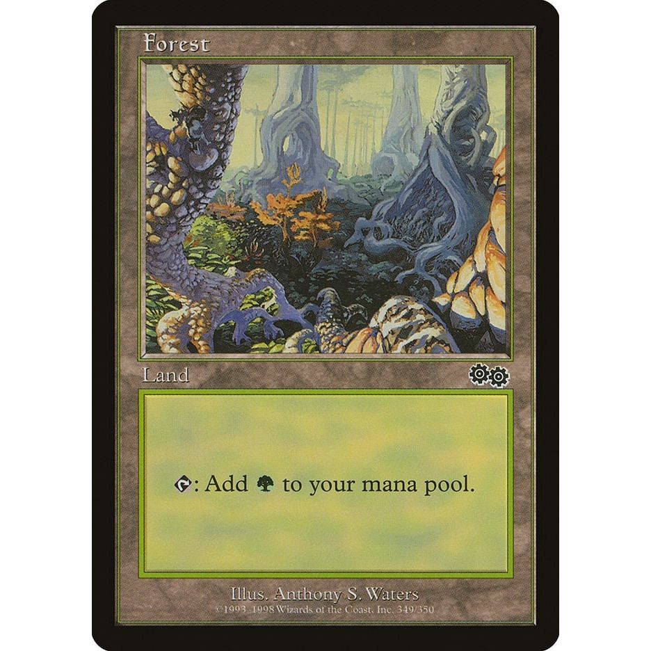 Image for Forest (349) (349) (USG) - Magic: The Gathering