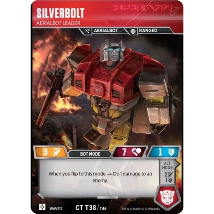 Image for Silverbolt - Aerialbot Leader (38) (TRW2) - Transformers TCG