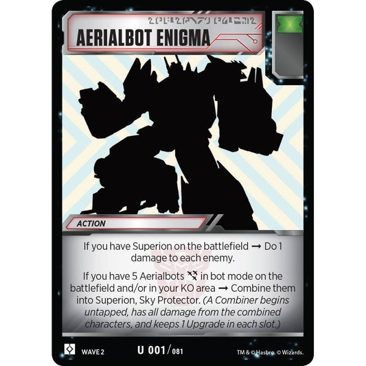 Image for Aerialbot Enigma (1) (TRW2) - Transformers TCG