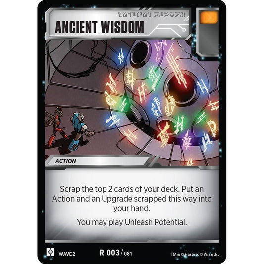 Image for Ancient Wisdom (3) (TRW2) - Transformers TCG