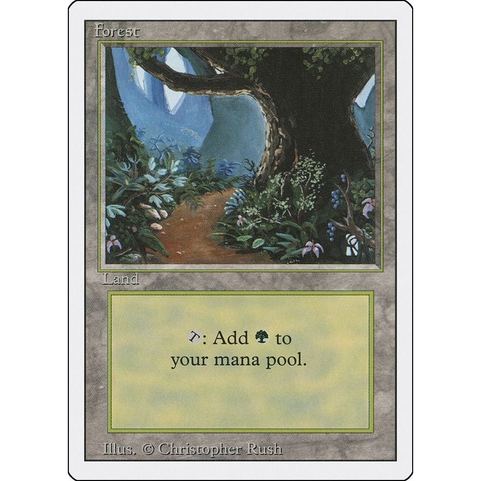 Image for Forest (B) (286) (3ED) - Magic: The Gathering