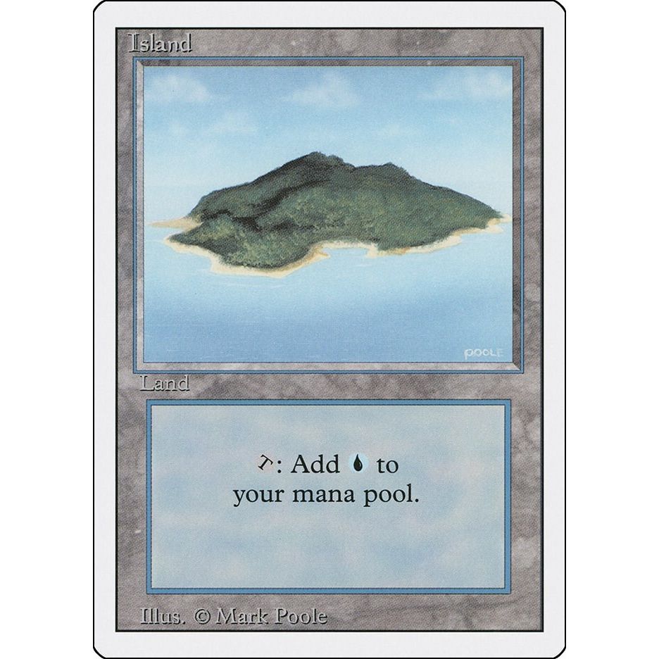 Image for Island (B) (288) (3ED) - Magic: The Gathering