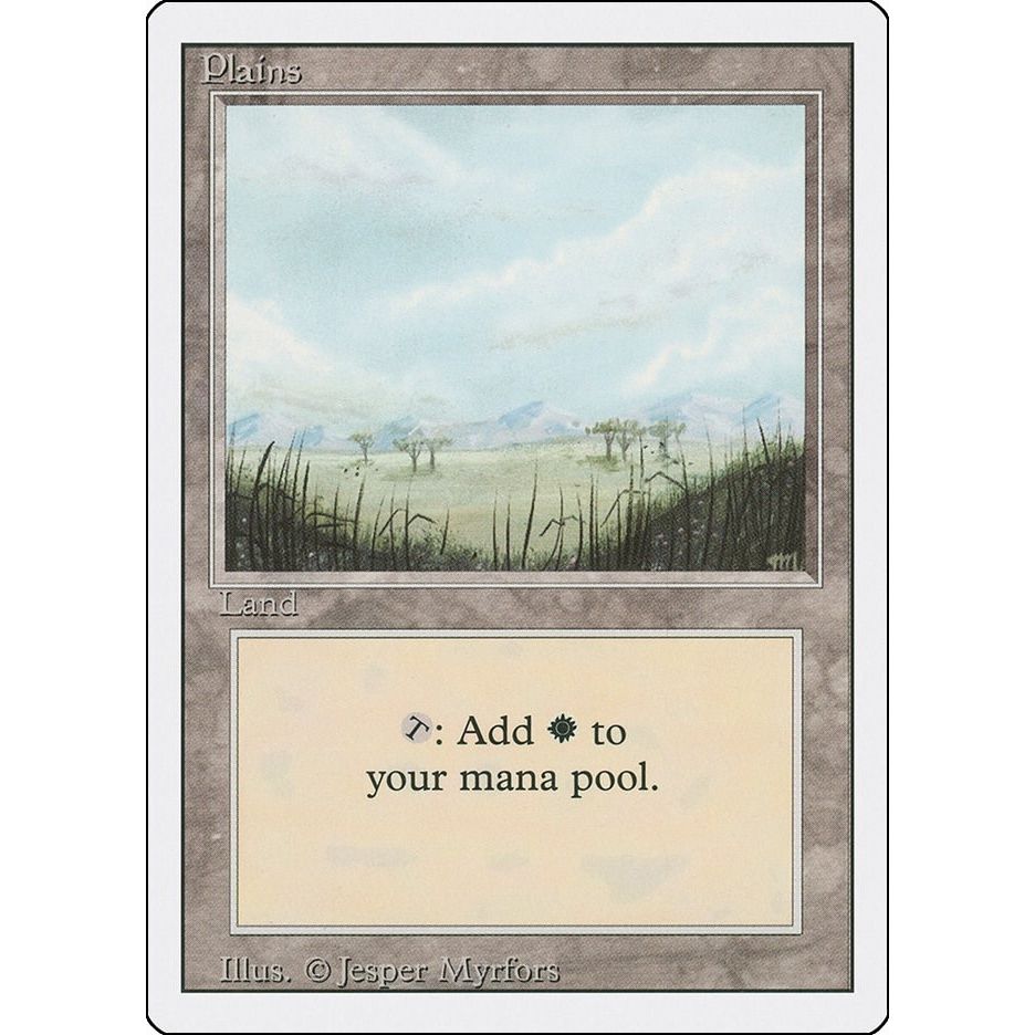 Image for Plains (B) (294) (3ED) - Magic: The Gathering