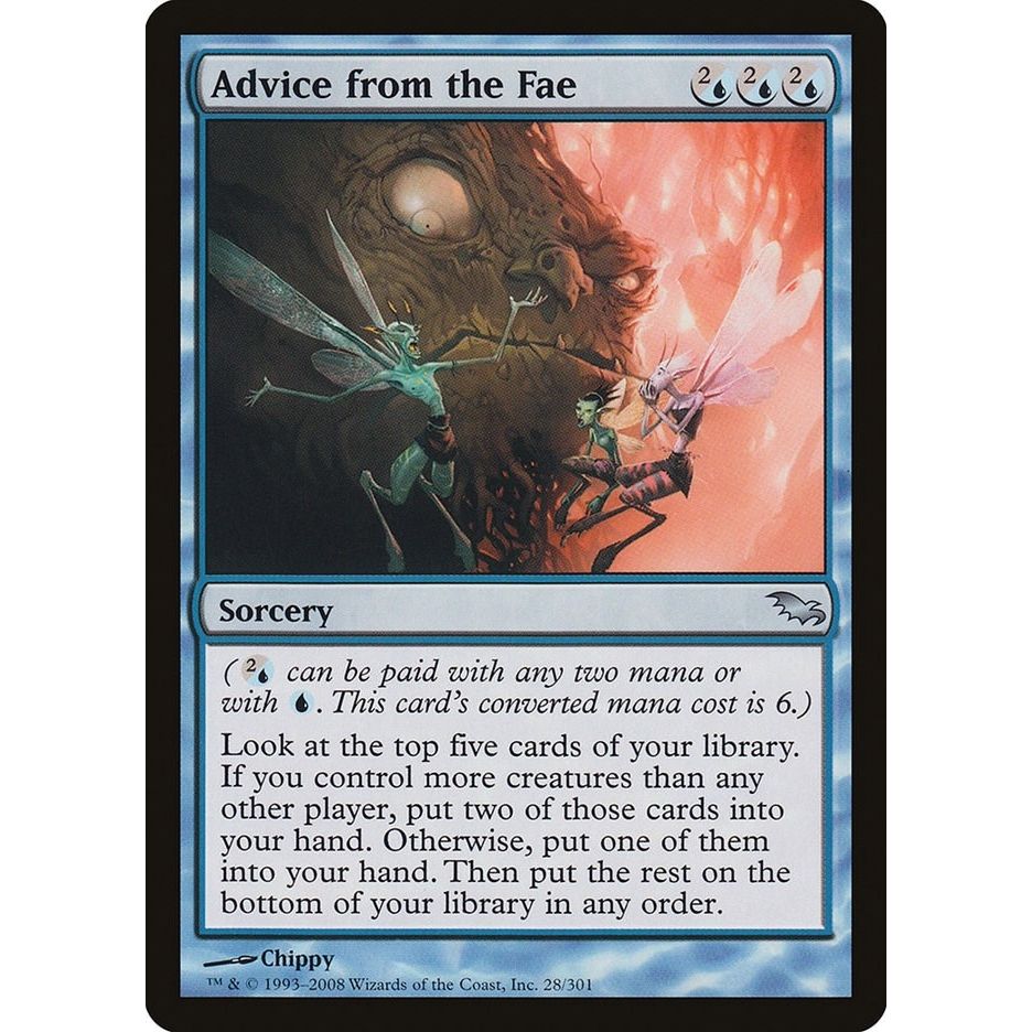 Image for Advice from the Fae (28) (SHM) - Magic: The Gathering