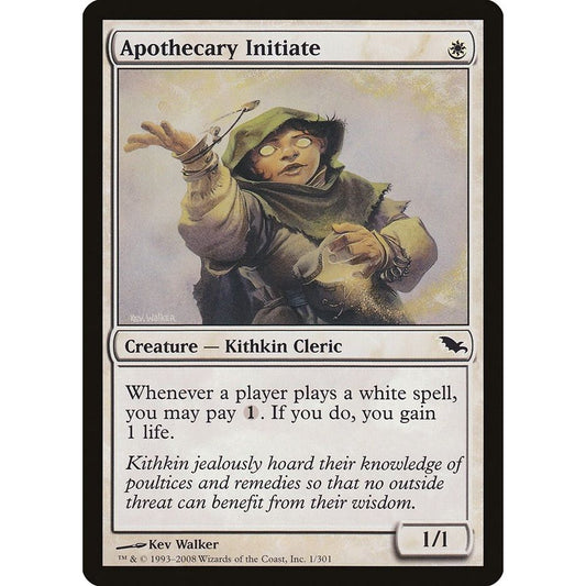 Image for Apothecary Initiate (1) (SHM) - Magic: The Gathering