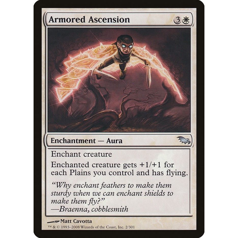 Image for Armored Ascension (2) (SHM) - Magic: The Gathering
