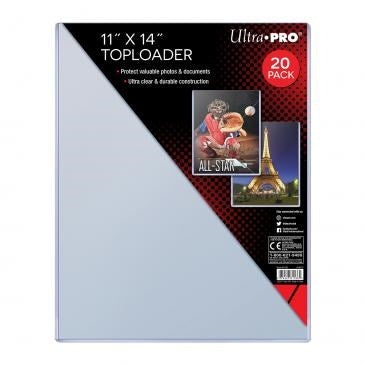 Image for 11" x 14" Clear Large Sized Toploader (20-Count) - Collectible Storage