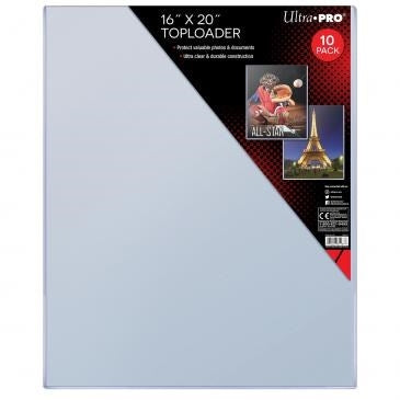 Image for 16" x 20" Clear Large Sized Toploader (10-Count) - Collectible Storage