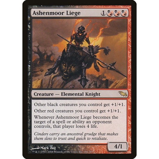 Image for Ashenmoor Liege (181) (SHM) - Magic: The Gathering