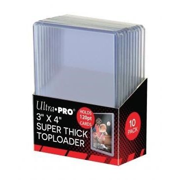 Image for 3" x 4" Thick 120PT Toploader (10-Count) - Collectible Storage