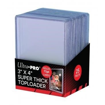 Image for 3" x 4" Thick 75PT Toploader (25-Count) - Collectible Storage