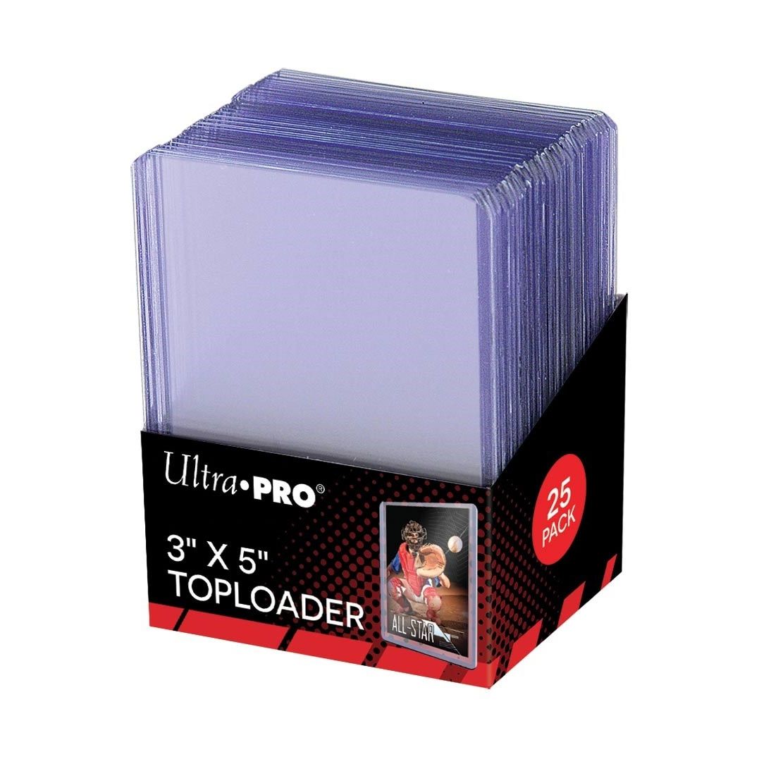 Image for 3" x 5" Clear Regular Toploader (25-Count) - Collectible Storage