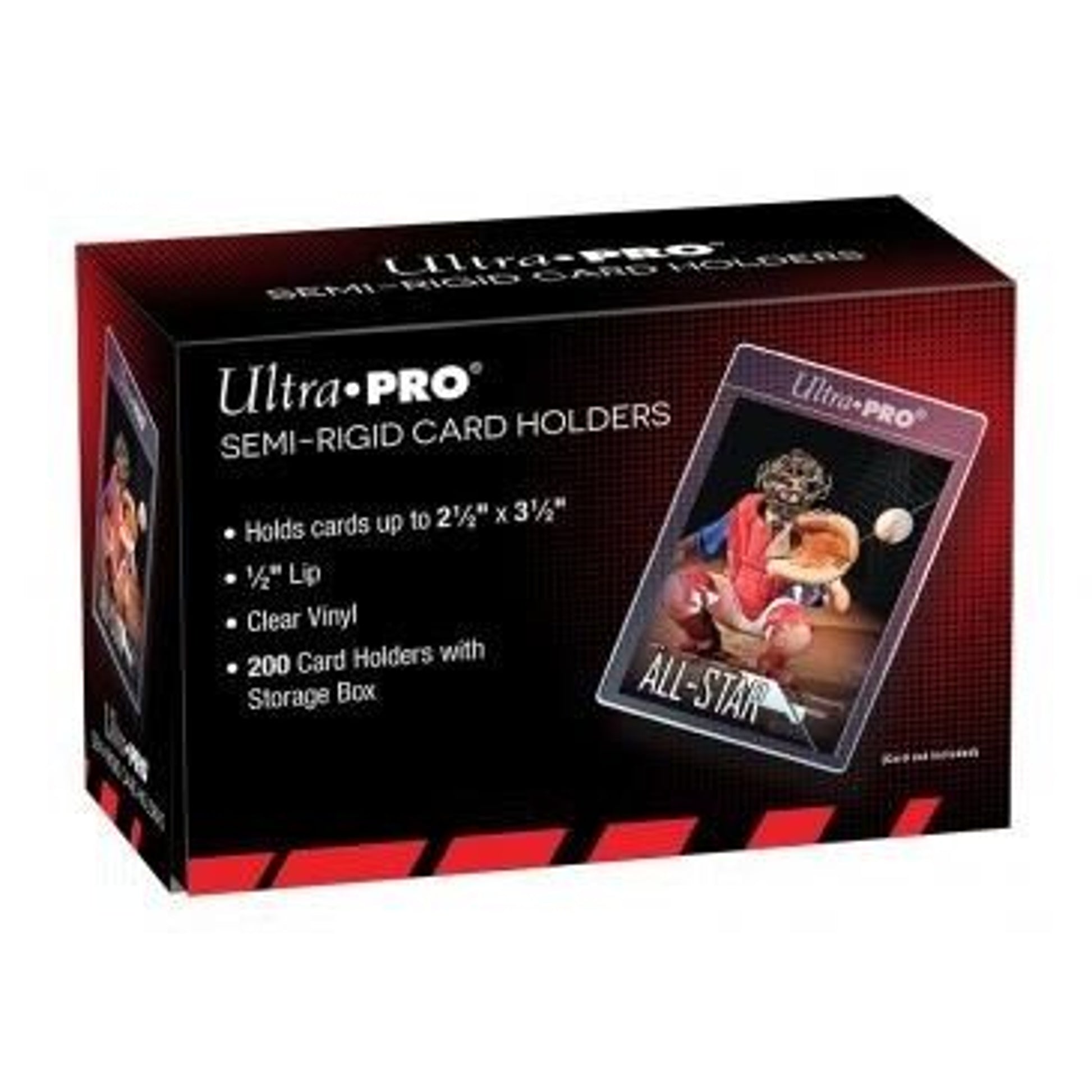 Image for Semi-Rigid 1/2" Lip Sleeves (200-Count) - Collectible Storage