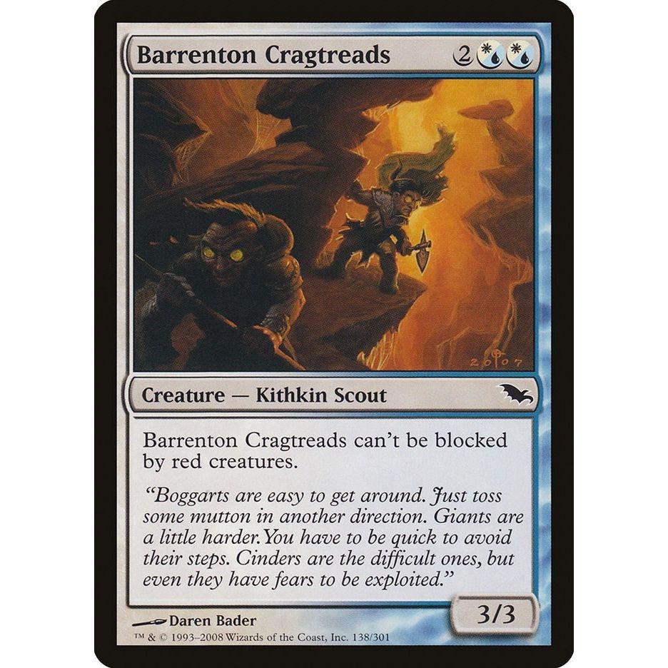 Image for Barrenton Cragtreads (138) (SHM) - Magic: The Gathering