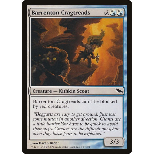 Image for Barrenton Cragtreads (138) (SHM) - Magic: The Gathering