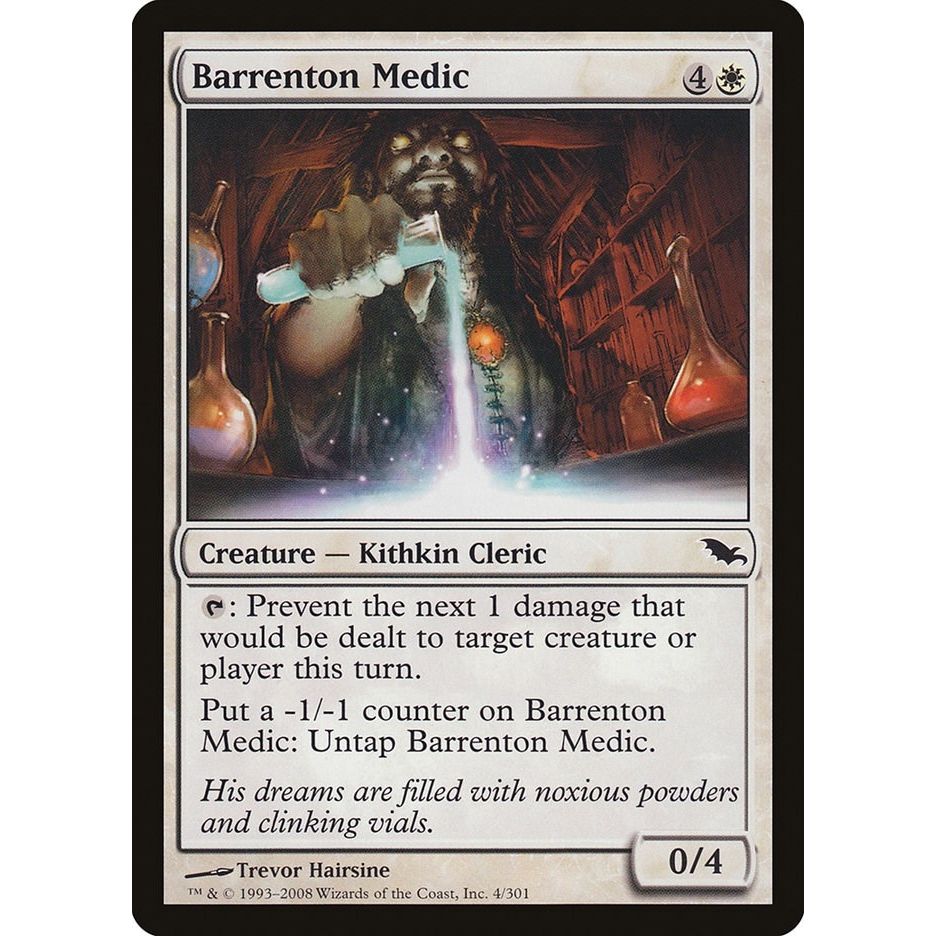 Image for Barrenton Medic (4) (SHM) - Magic: The Gathering