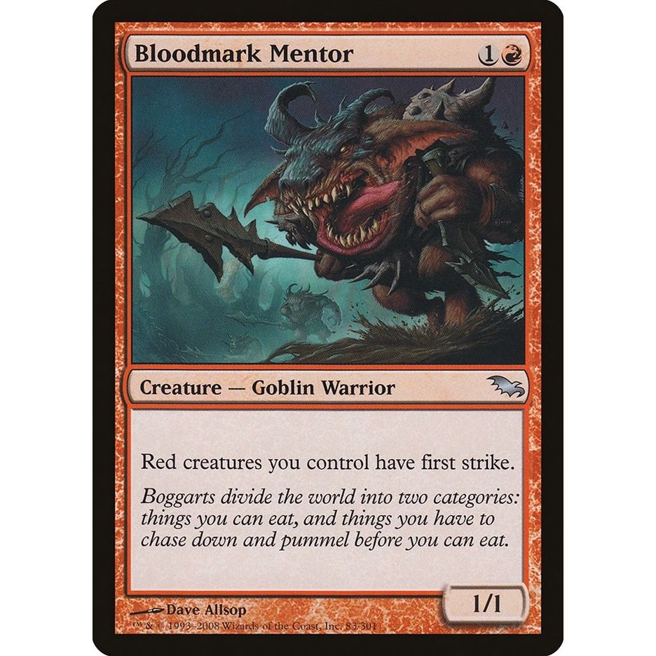 Image for Bloodmark Mentor (83) (SHM) - Magic: The Gathering