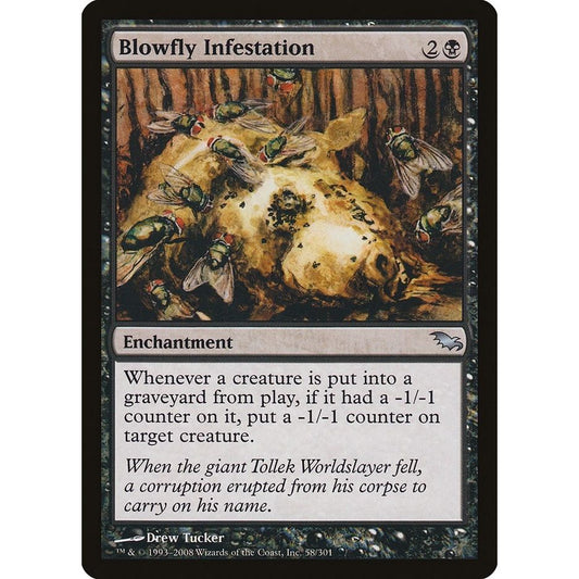 Image for Blowfly Infestation (58) (SHM) - Magic: The Gathering