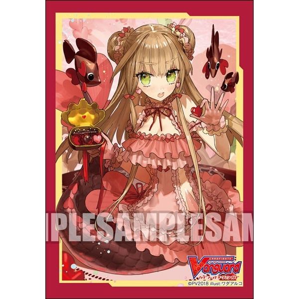 Image for Bushiroad Sleeve Collection Mini Vol.379: Cardfight!! Vanguard - Choco Love Heart, Liselotte (70-Pack) - Card Sleeves