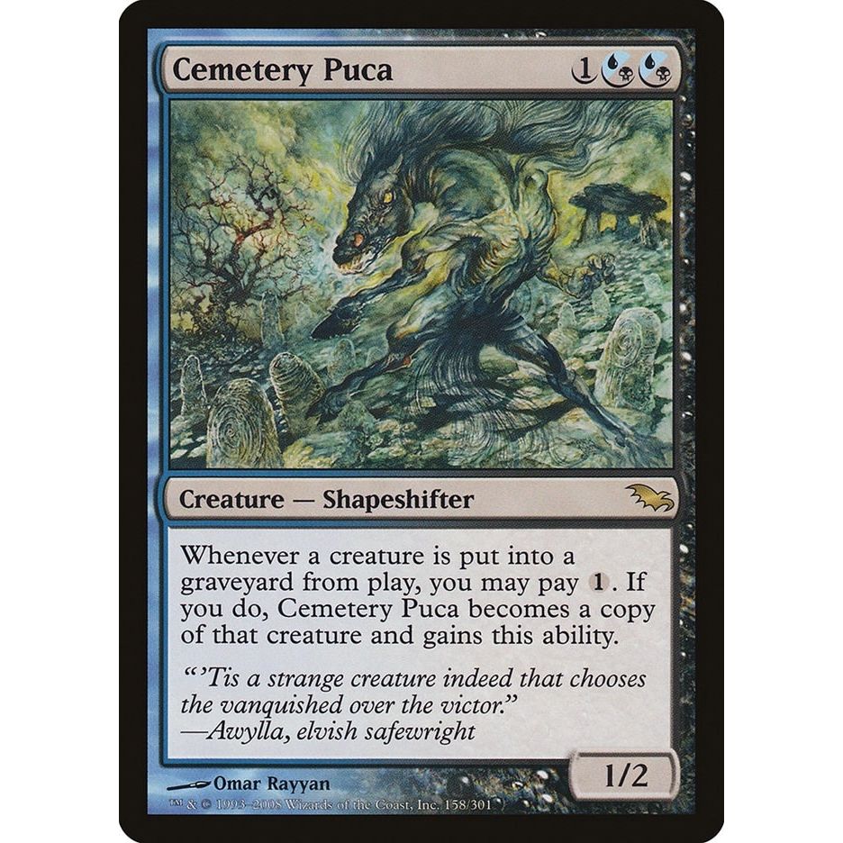 Image for Cemetery Puca (158) (SHM) - Magic: The Gathering