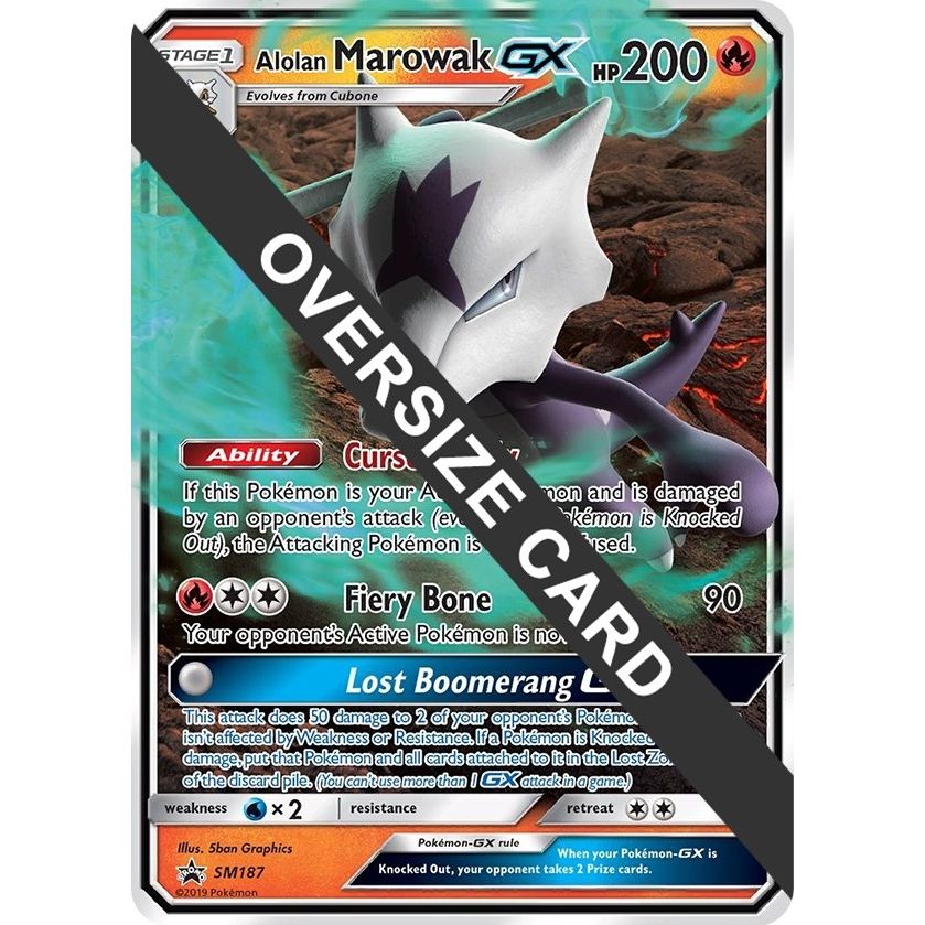Image for Alolan Marowak GX - SM187 (SM187) (PR) - Pokemon