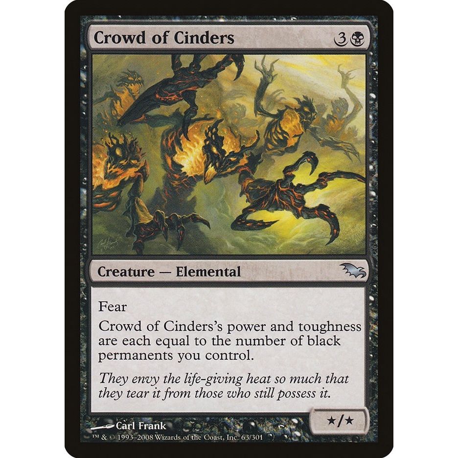 Image for Crowd of Cinders (63) (SHM) - Magic: The Gathering
