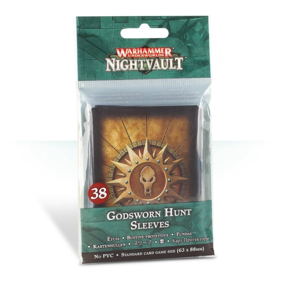 Image for Warhammer: Underworlds - Nightvault: Godsworn Hunt Sleeves (38-Pack) - Warhammer Game Accessories