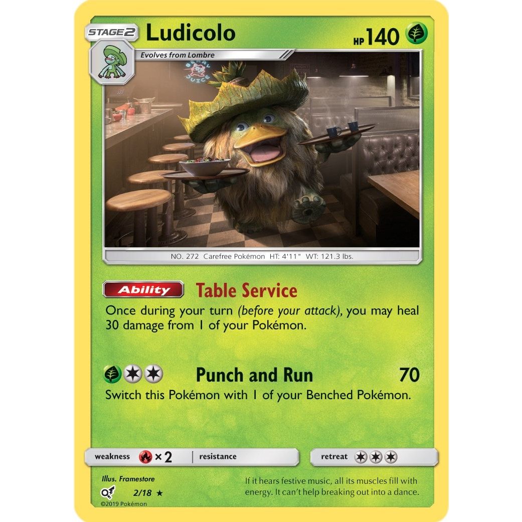 Image for Ludicolo (2/18) (DEP) - Pokemon