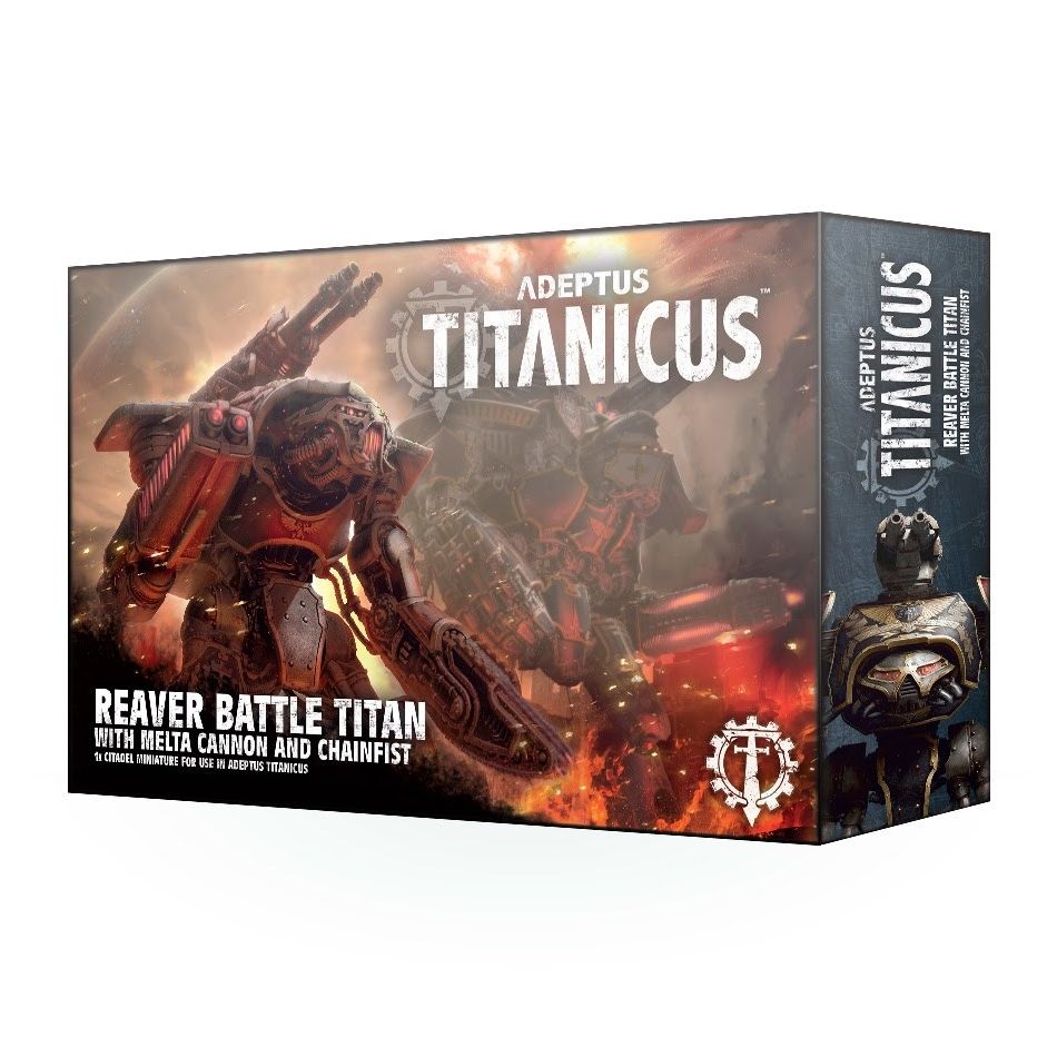 Image for Warhammer: 40K - Adeptus Titanicus - Reaver Battle titan w/ Metal Cannon and Chainfist - Warhammer Box Sets