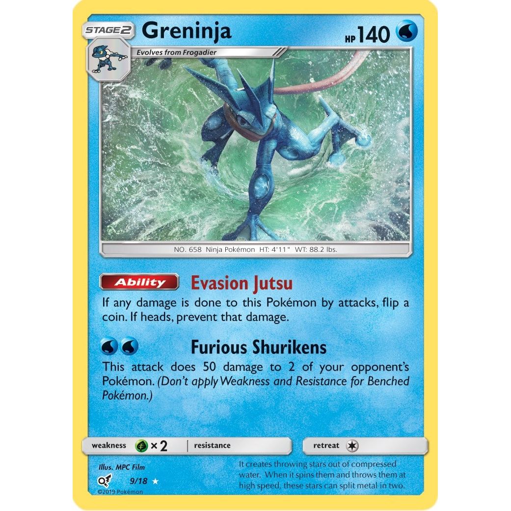 Image for Greninja (9/18) (DEP) - Pokemon