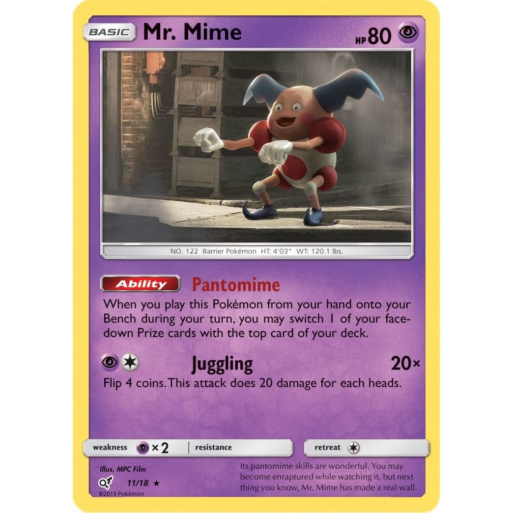 Image for Mr. Mime (11/18) (DEP) - Pokemon